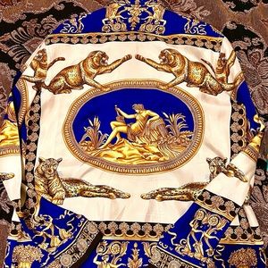 Versace silk shirt size 40